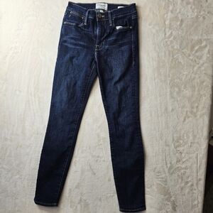 Frame Denim Le High Skinny Crop Women’s 24 Jeans Preppy Trendy